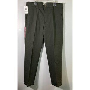 Mens Dockers Slim Fit Green Signature Khaki Pants 34 x 30 NEW